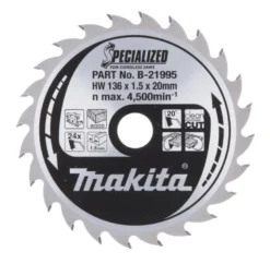 Sågklinga Trä 136x20x1,5 24T Specialized
