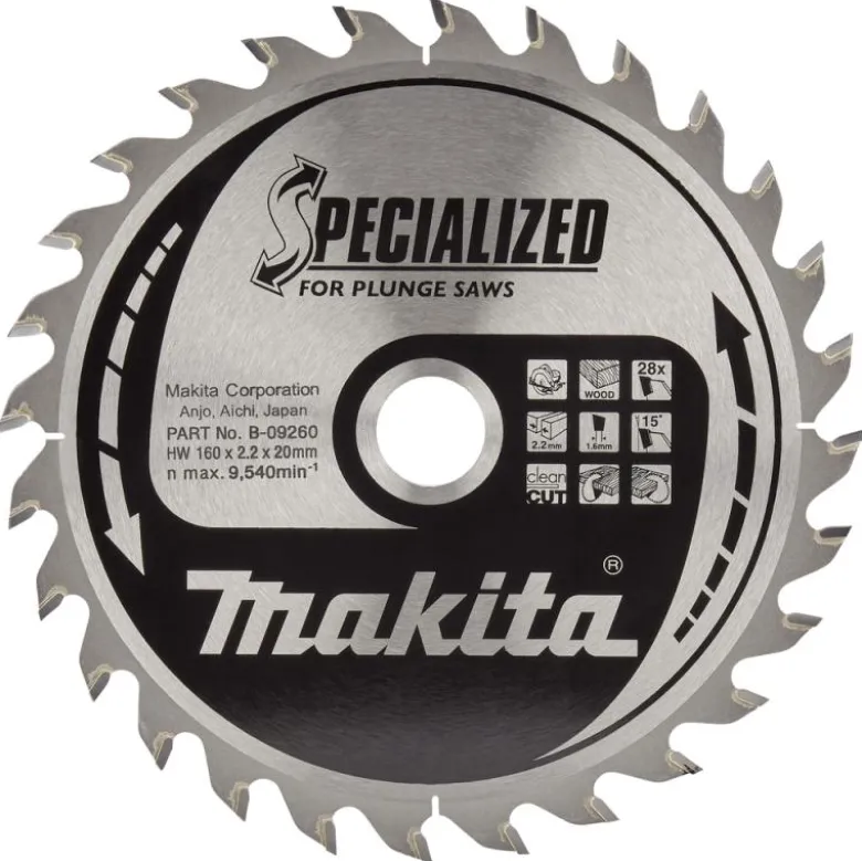 Sågklinga Trä 160x20x2,2 28T Specialized