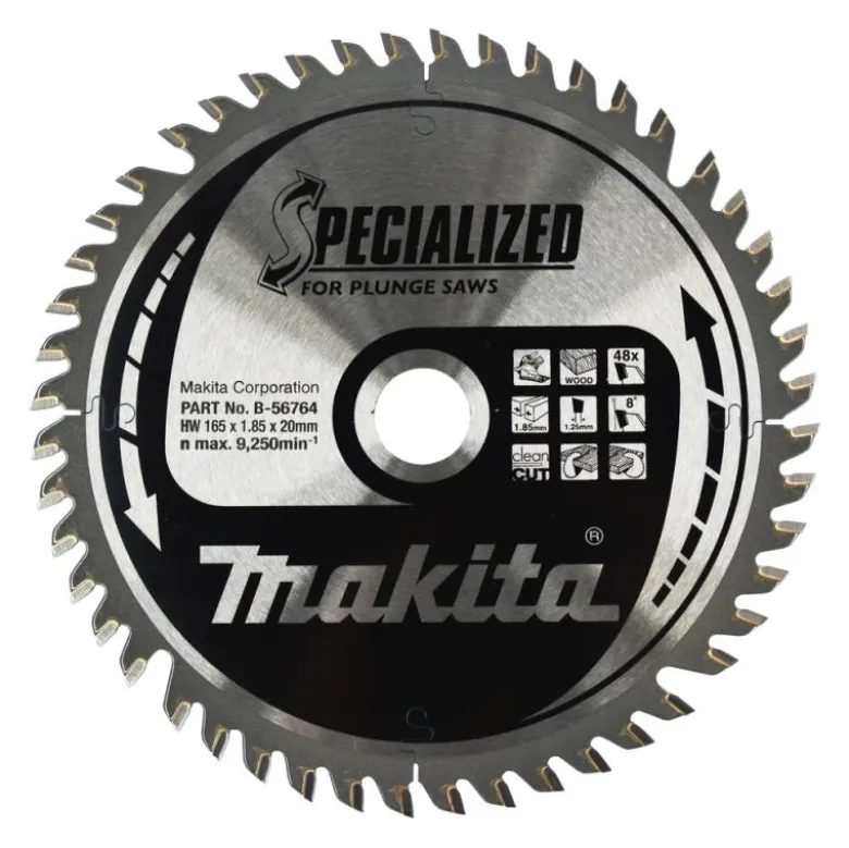 Sågklinga Trä 165x20x1,85 48T Specialized