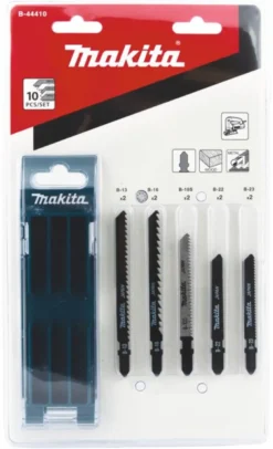Sticksågbladsats Trä/metall 10-p