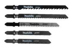Sticksågbladsats Trä/metall 5-P