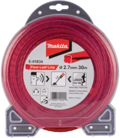 Trimmertråd fyrklöver 2,7mm, 30 meter