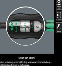 Wera Momentnyckel C-T C 2 • 1/2" • 20-100 Nm